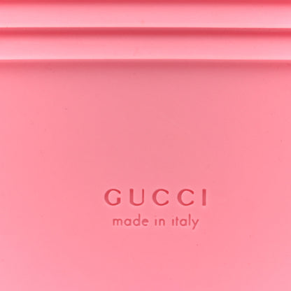 Gucci GG Supreme Monogram Granada Kid Angelina Platform 35mm Slingback Sandals 40.5 Cotton Candy Dark Cotton Candy Wild Rose 8 of 12