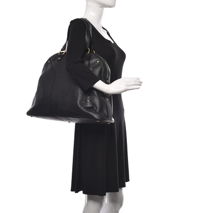 Saint Laurent Calfskin Oversized Muse Black 2 of 9