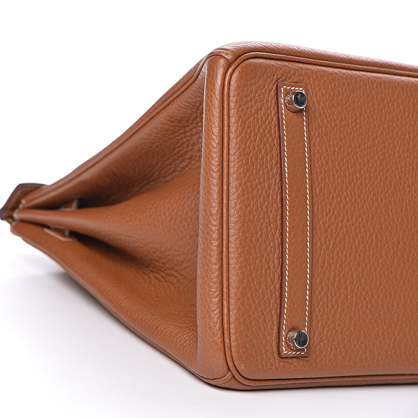 Taurillon Clemence Birkin 35 Gold