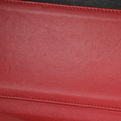 Louis Vuitton Calfskin City Steamer MM Rouge Black 12 of 15