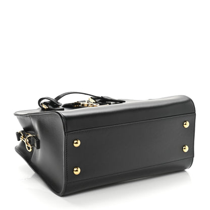 Saint Laurent Calfskin Monogram Baby Cabas Black 5 of 11