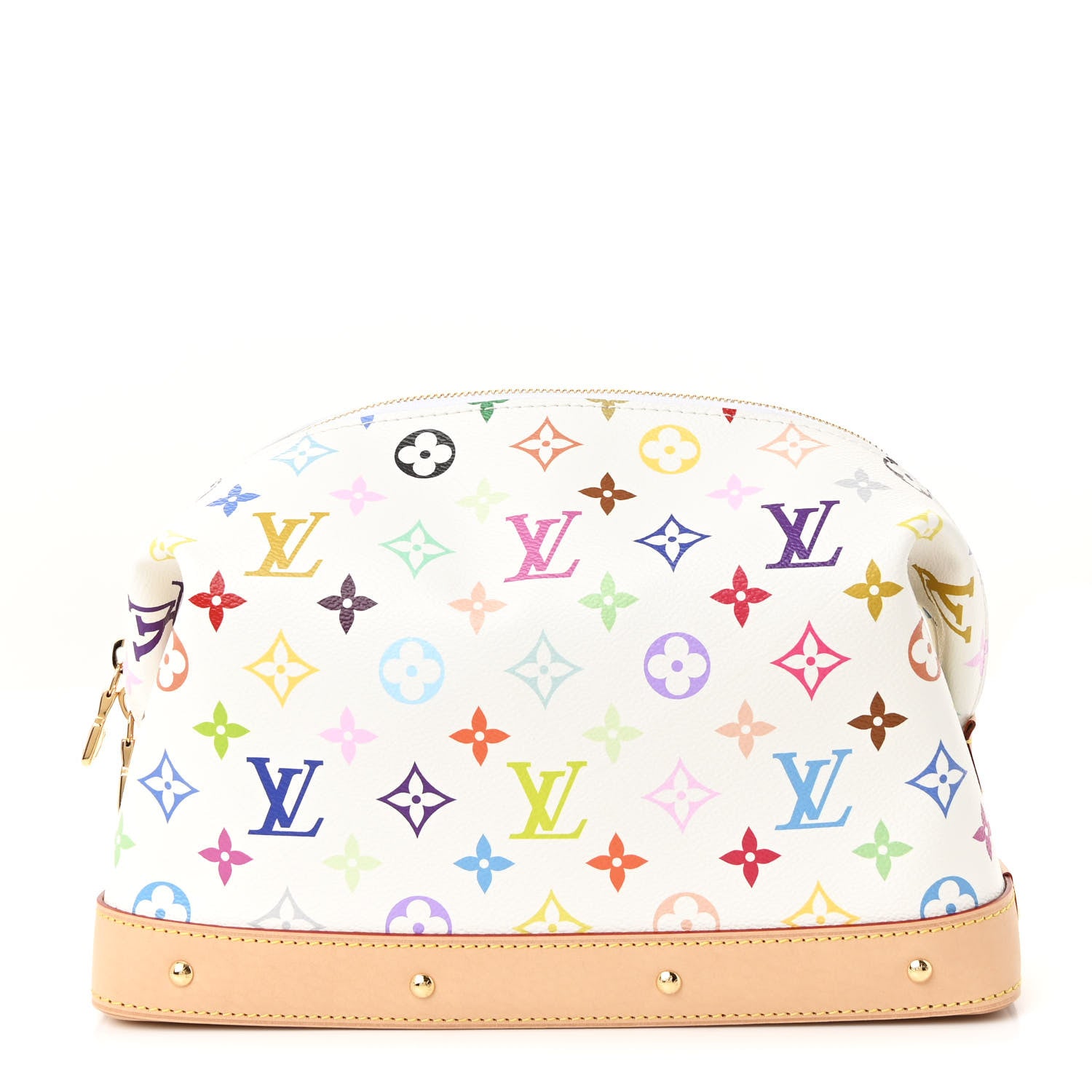 Louis Vuitton LV x TM Monogram Multicolor Cosmetic Pouch GM White 1 of 6