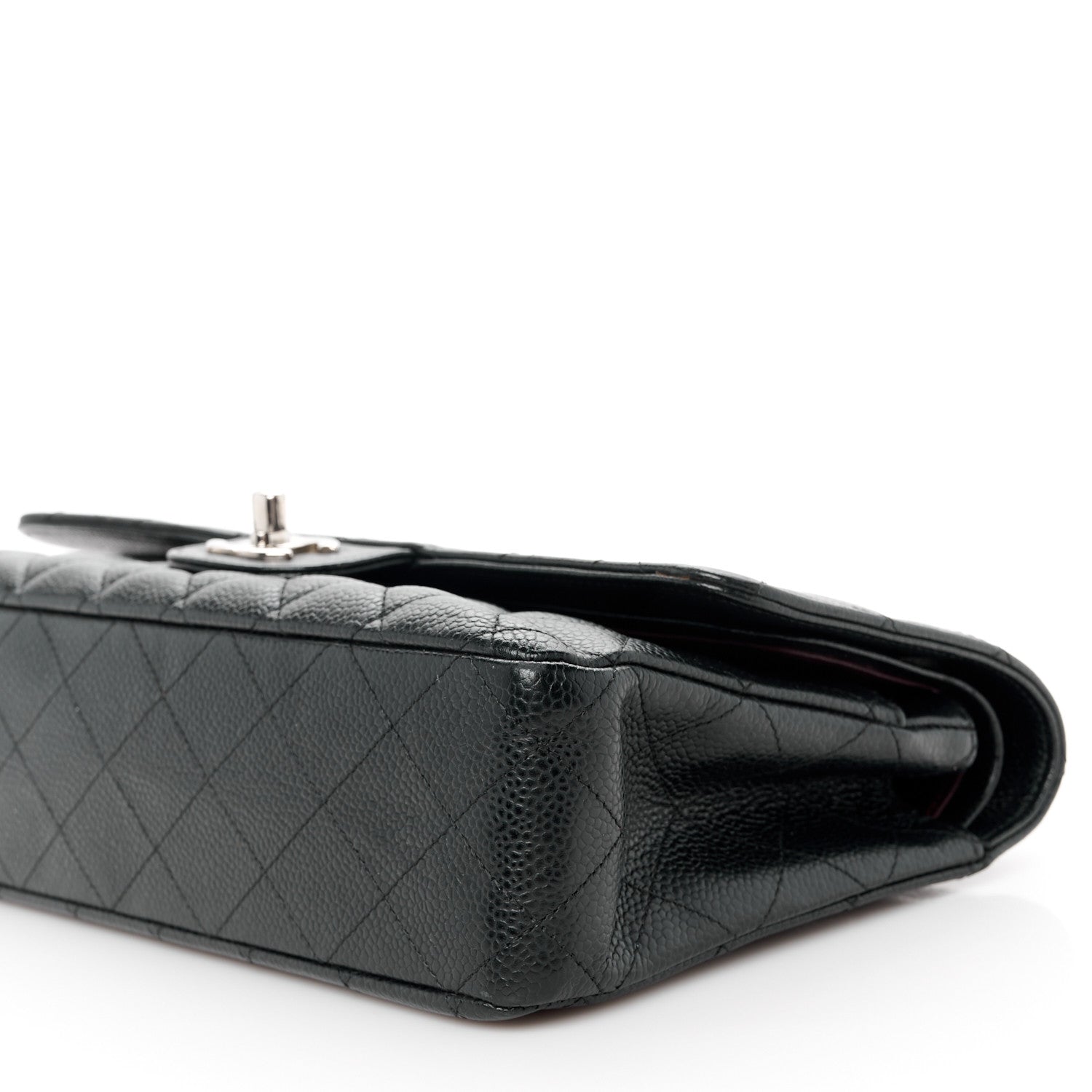 Chanel Caviar Quilted Medium Double Flap Black 11 of 11