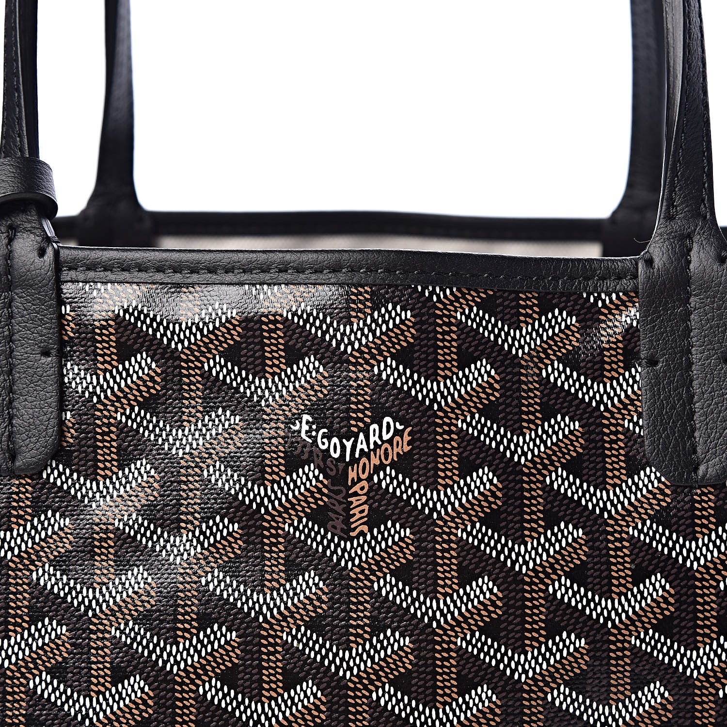 Goyard Goyardine Saint Louis PM Black 8 of 10