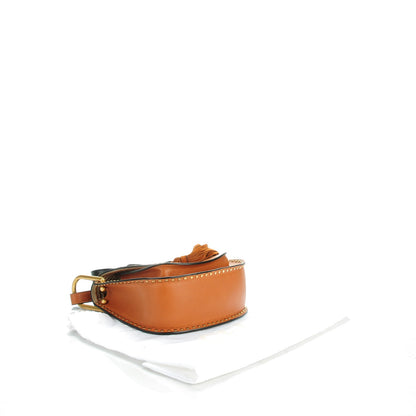 Chloe Calfskin Braided Small Hudson Bag Caramel 4 of 7