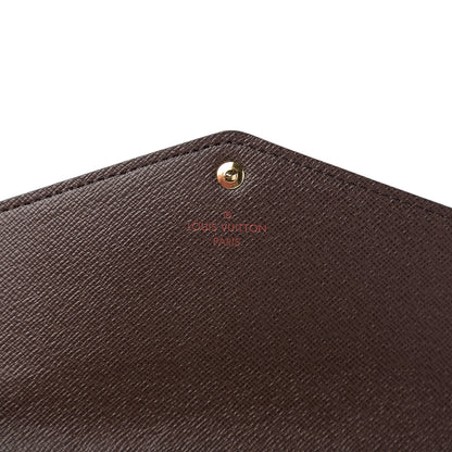 Louis Vuitton Damier Ebene Sarah Wallet NM 5 of 7