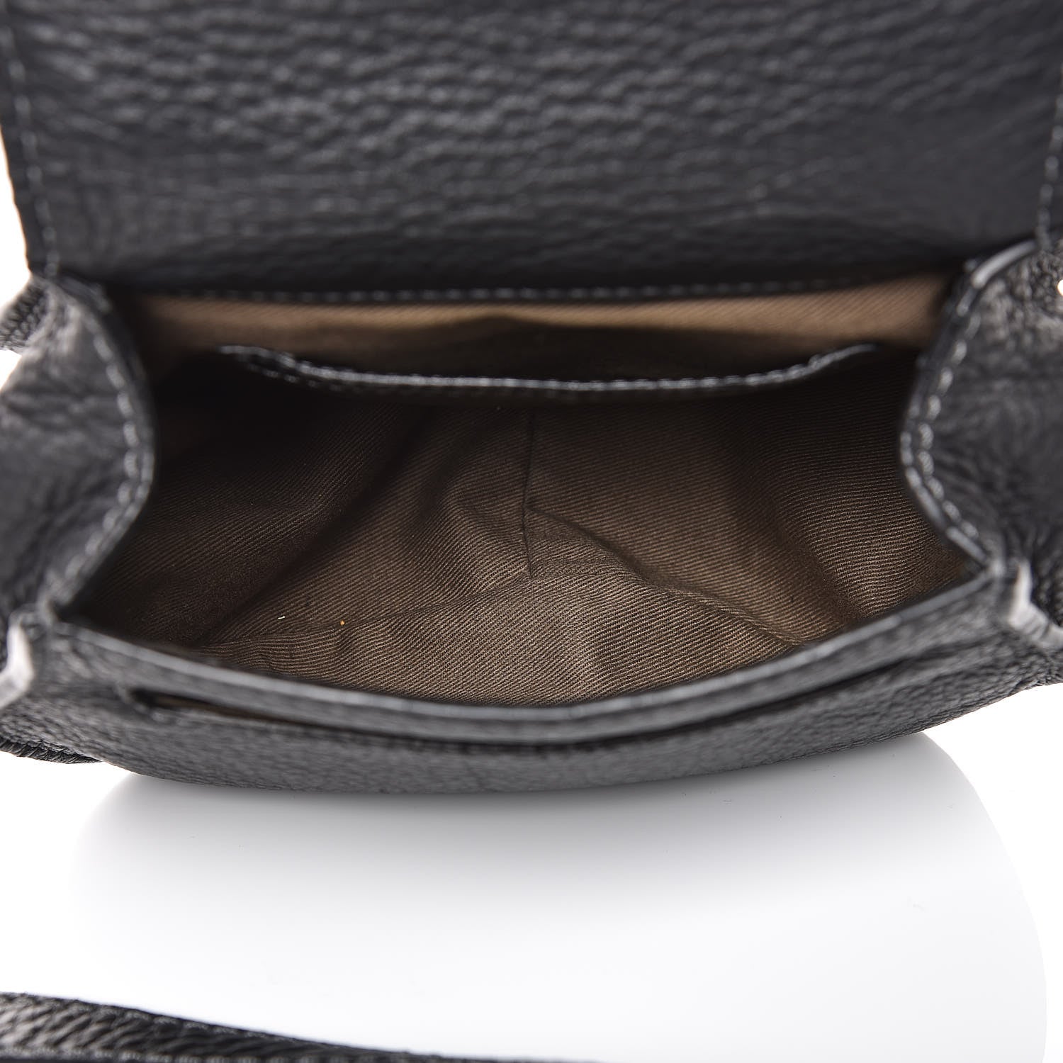 Chloe Calfskin Mini Marcie Round Crossbody Bag Black 5 of 12