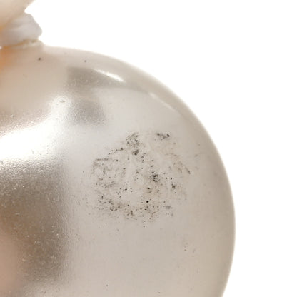 Chanel Graduated Pearl Crystal CC Bracelet Gold 5 of 6