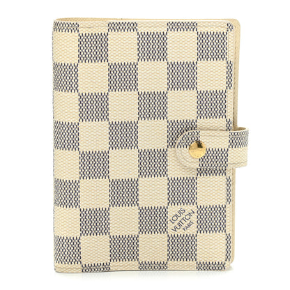 Louis Vuitton Damier Azur Small Ring Agenda Cover 1 of 10