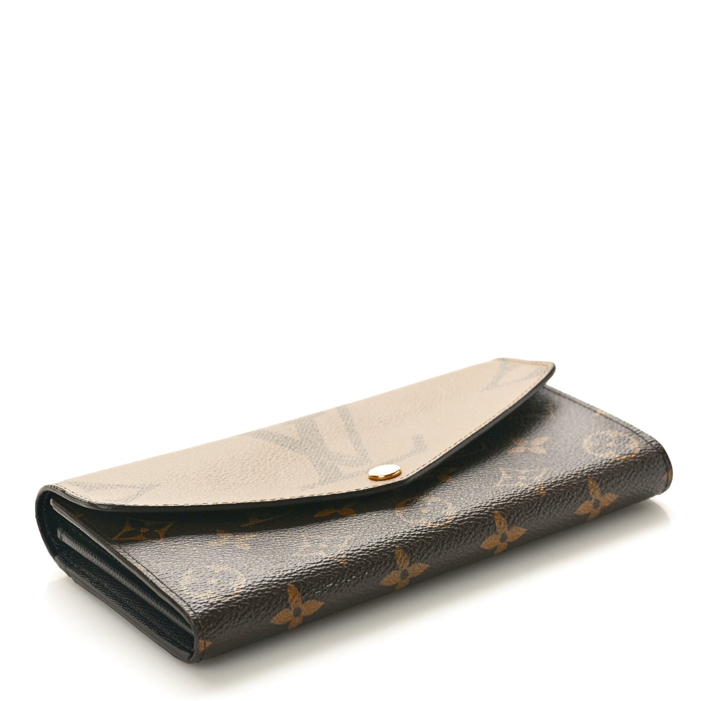 Reverse Monogram Giant Sarah Wallet