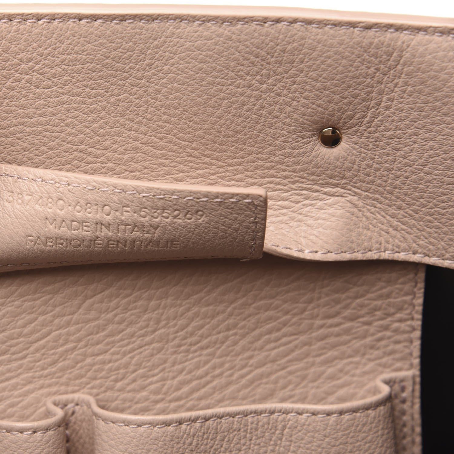 Balenciaga Grained Calfskin Gold Metallic Edge Hardware Papier A4 Tote Rose Poudre 7 of 11