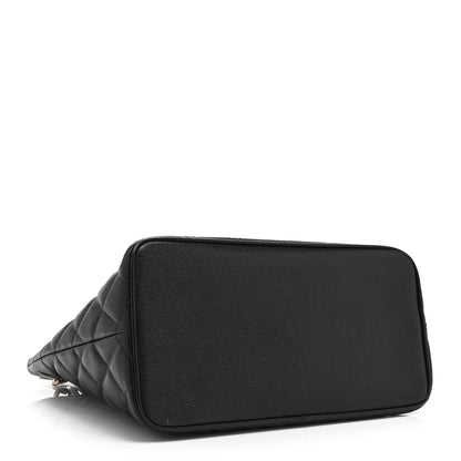 Chanel Caviar Quilted Medallion Tote Black 4 of 10
