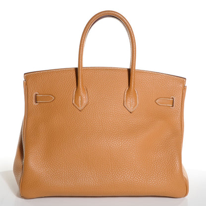 Hermes Fjord Birkin 35 Natural Sable 4 of 26