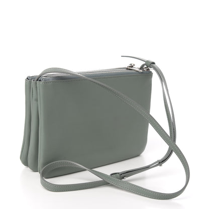 Celine Lambskin Small Trio Crossbody Bag Celadon 2 of 10