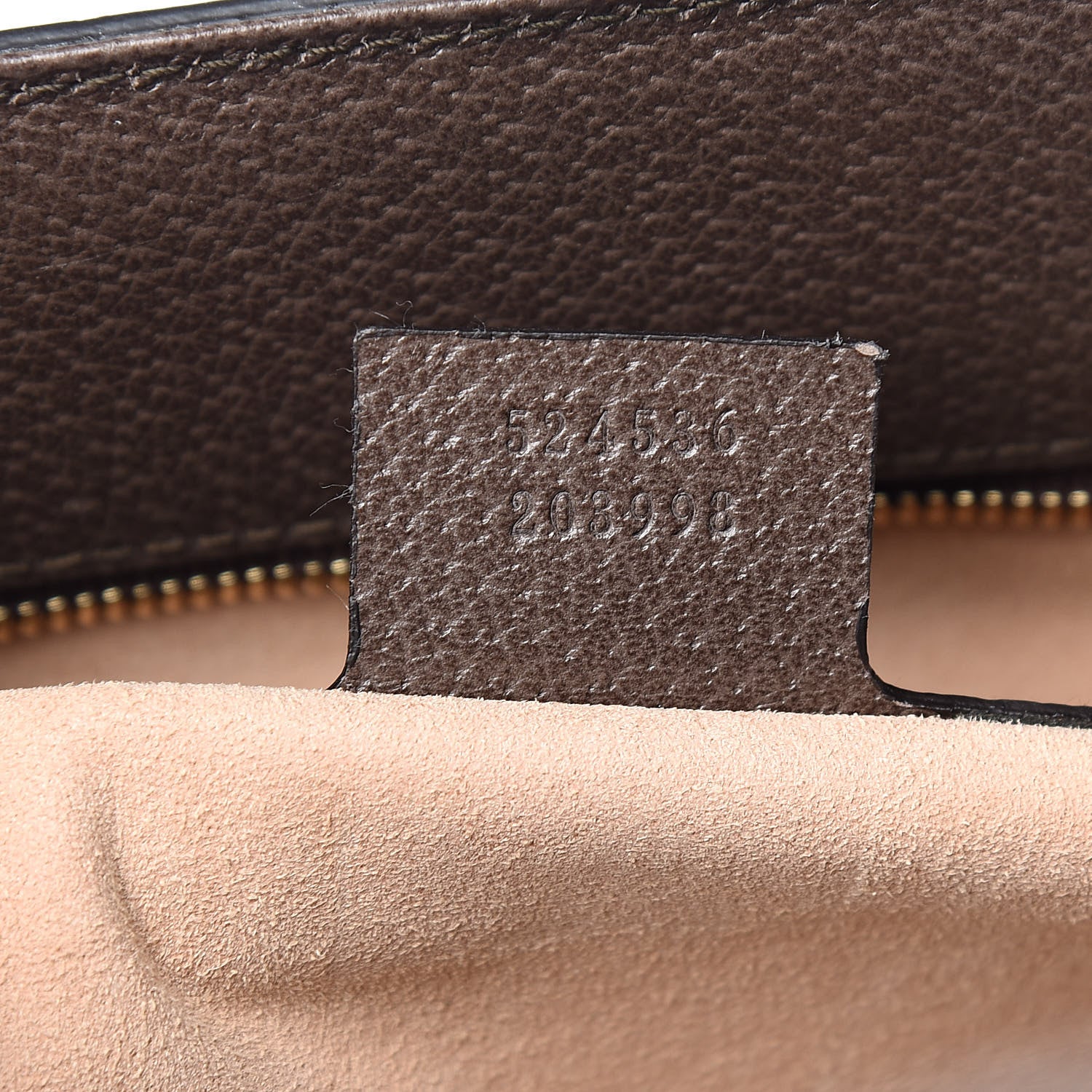 Gucci GG Supreme Monogram Web Ophidia Vertical Tote Brown 7 of 12