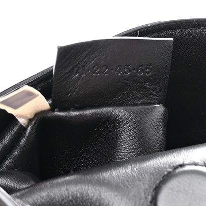 Chloe Shiny Calfskin Mini Juana Shoulder Bag Black 7 of 10