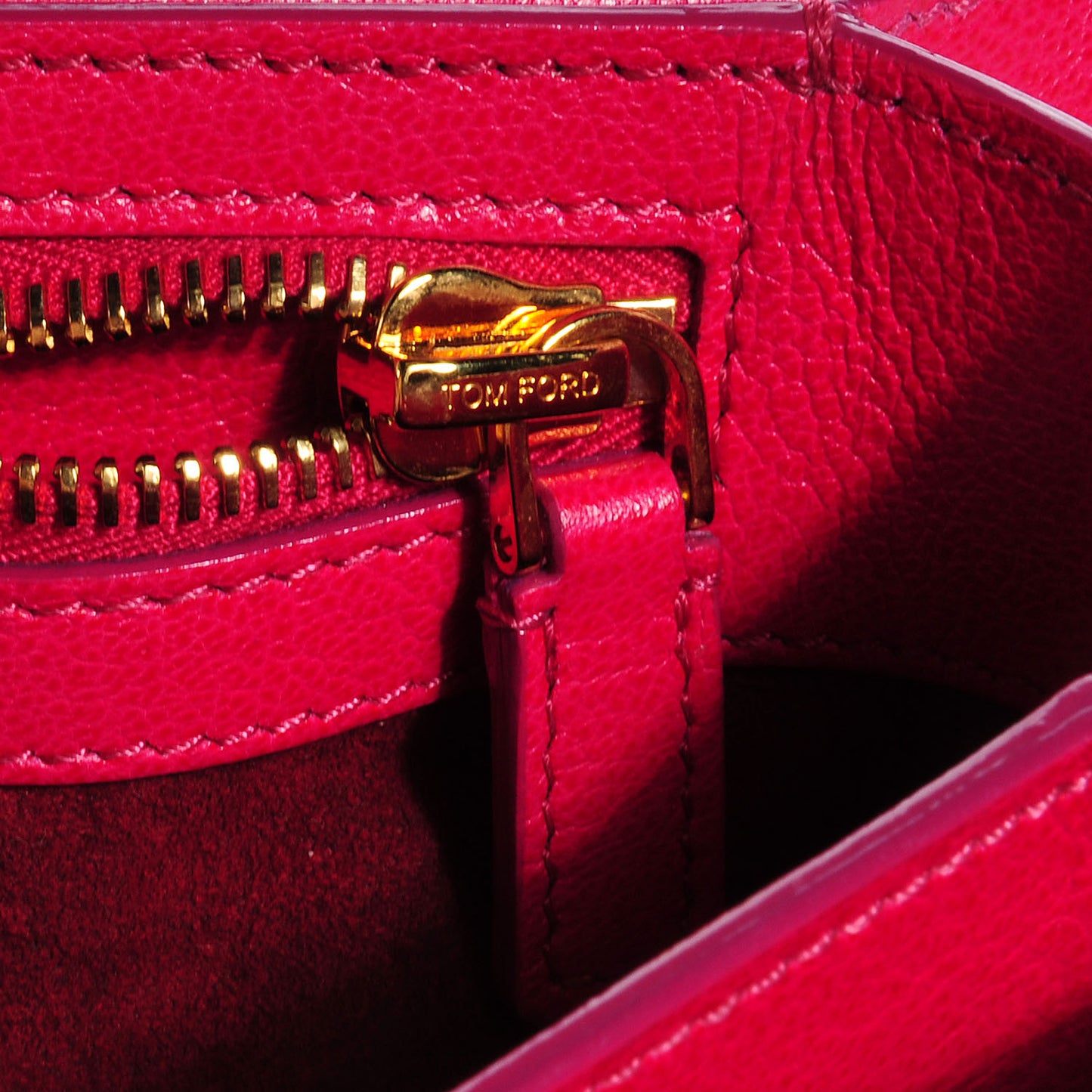 Peccary Natalia Medium Bag Hot Pink