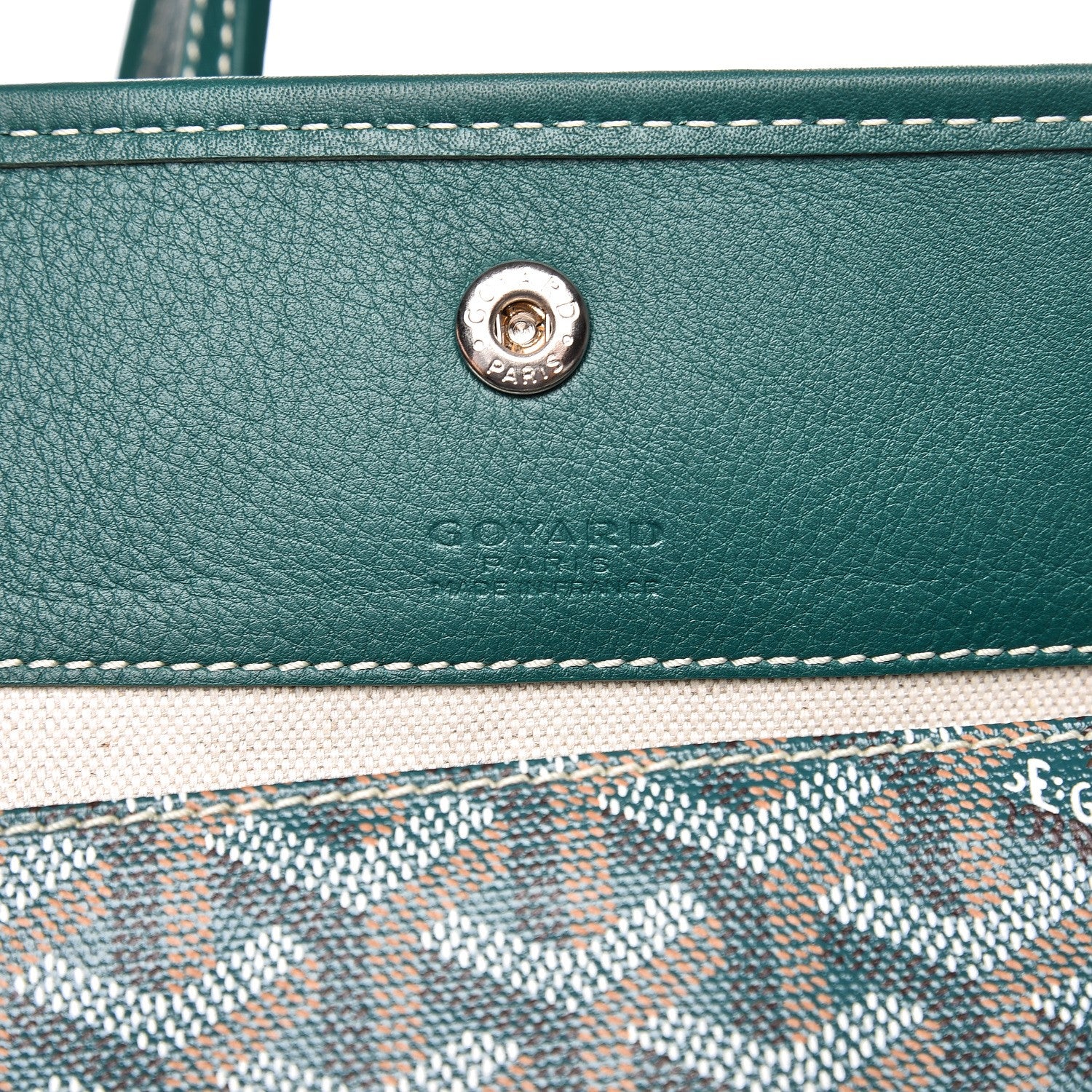 Goyard Goyardine Saint Louis GM Green 7 of 7
