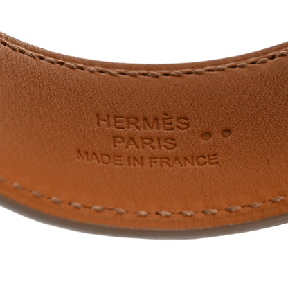 Hermes Matte Niloticus Crocodile Collier de Chien CDC 24 Bracelet T3 Jaune Citron 4 of 6
