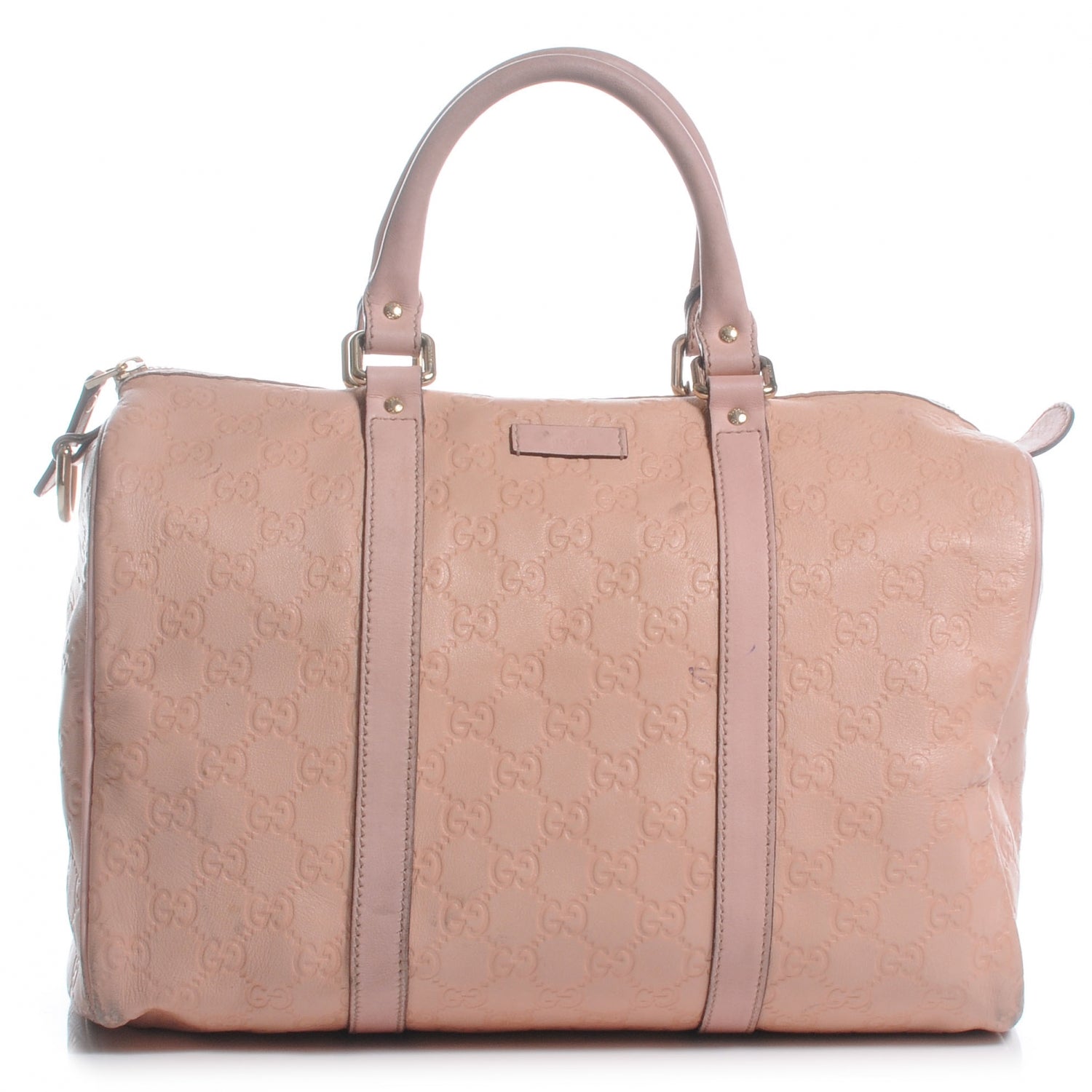 Gucci Guccissima Medium Joy Boston Rose Dragea 1 of 11