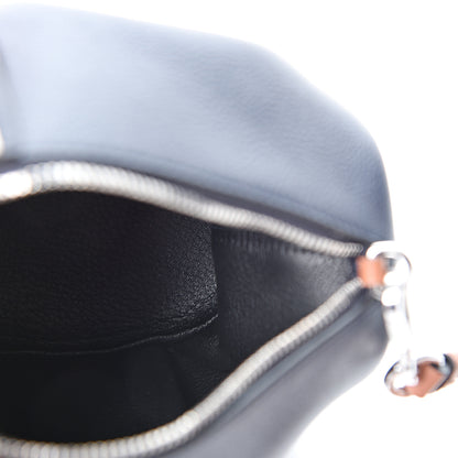 Loewe Calfskin Mini Sailor Elephant Crossbody Bag Deep Blue 5 of 8