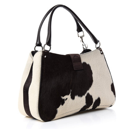 Christian Dior Pony Hair Street Chic Hobo Brown 3 of 10