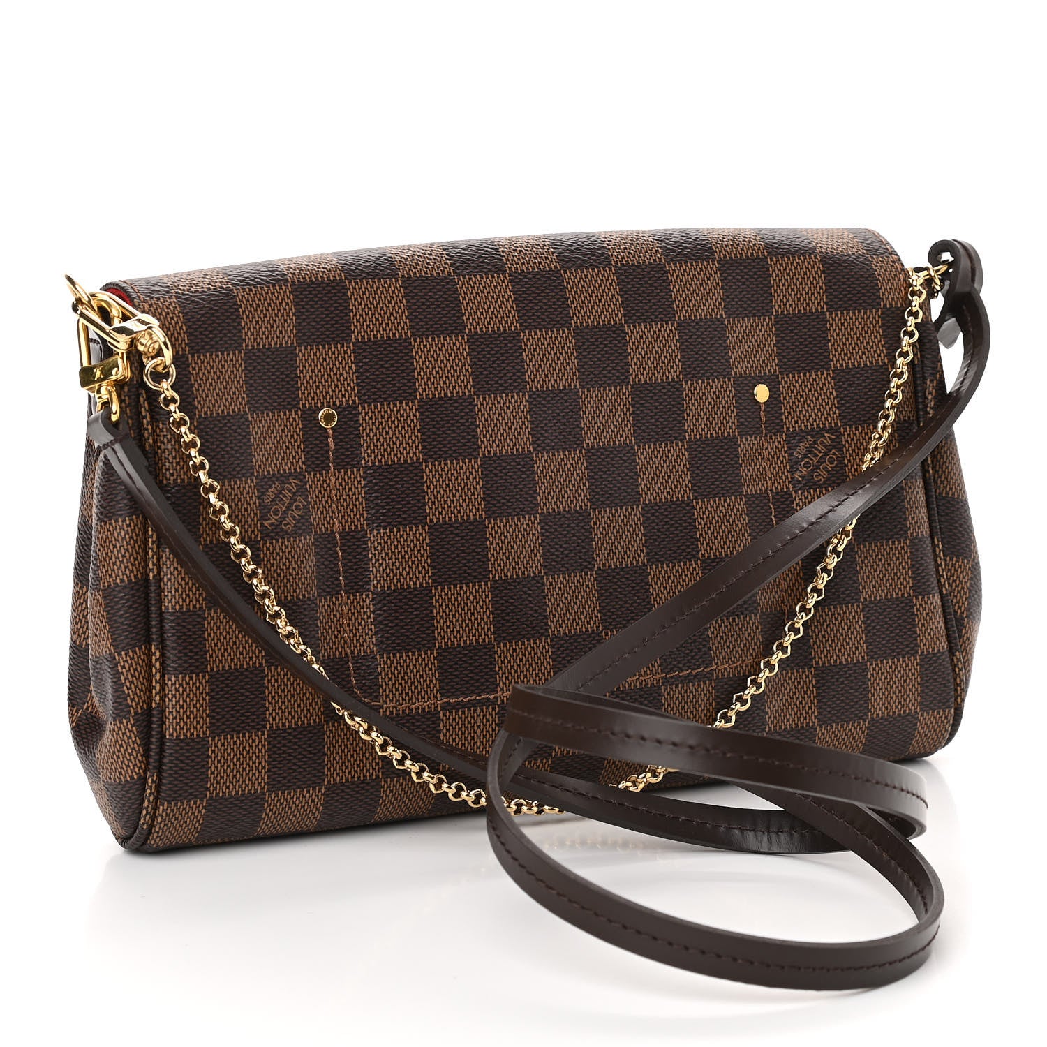 Louis Vuitton Damier Ebene Favorite MM 3 of 12