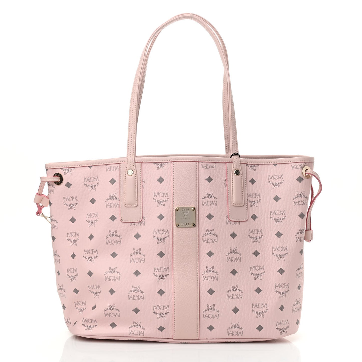 Visetos Medium Liz Reversible Shopper Tote Powder Pink