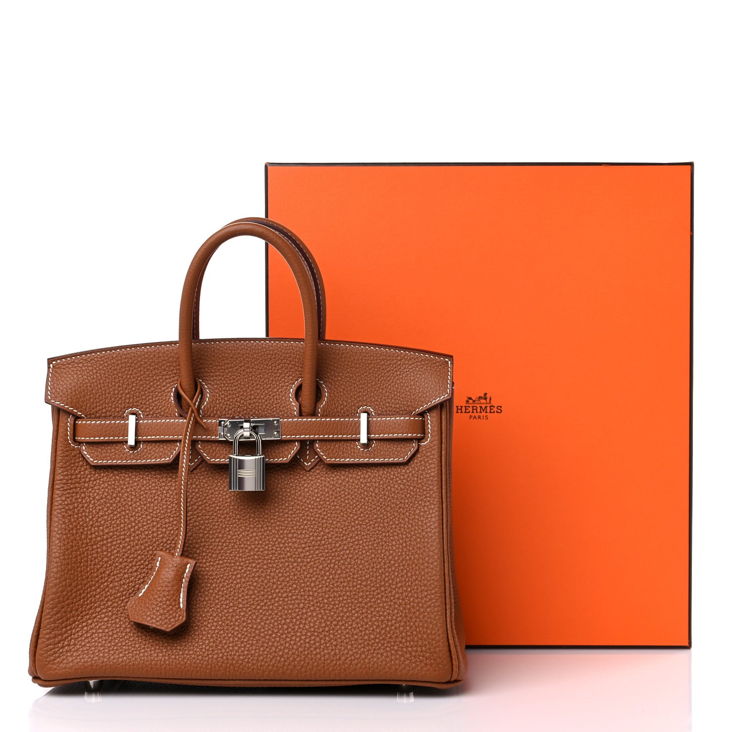 Togo Birkin 25 Gold