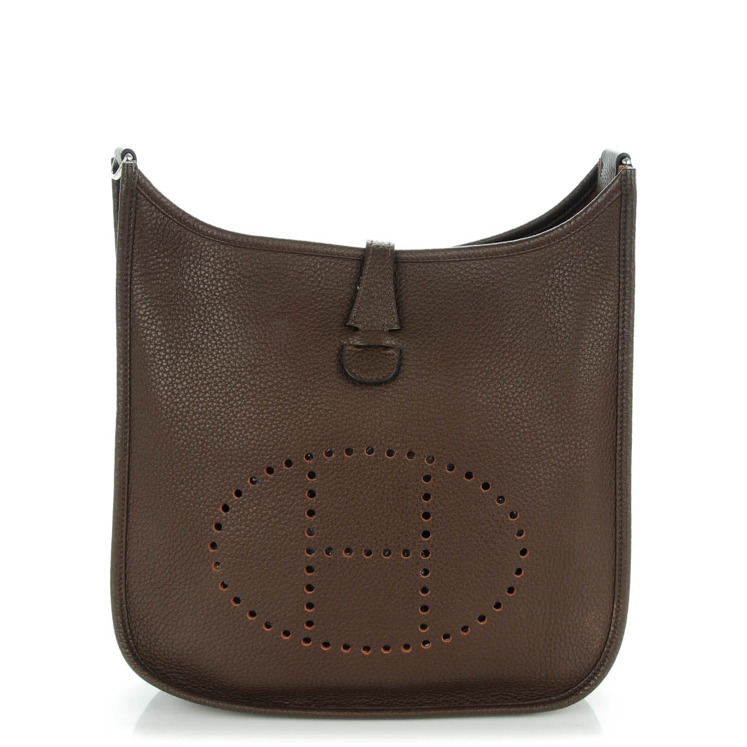 Hermes Taurillon Clemence Evelyne III PM Cafe 1 of 8