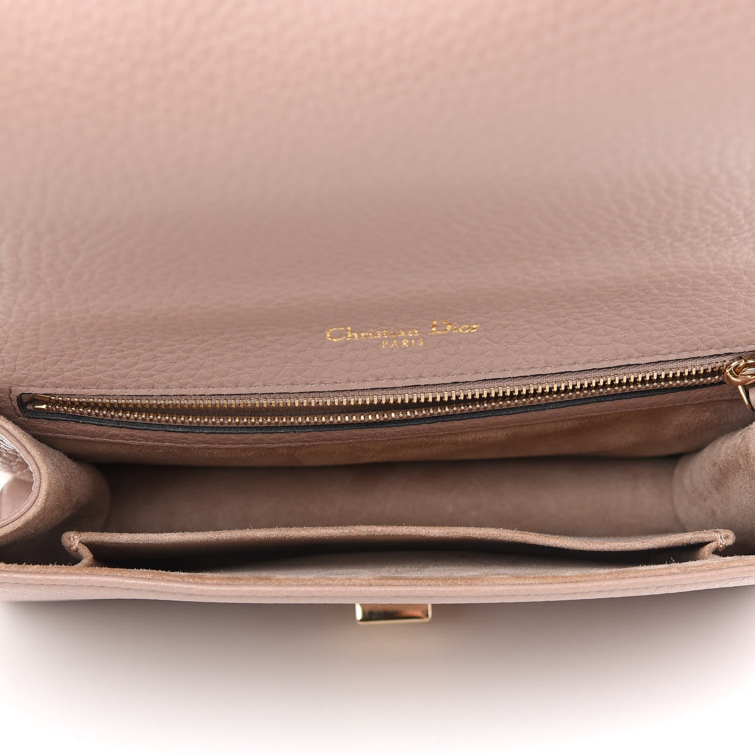 Christian Dior Grained Calfskin Medium Diorama Flap Bag Rose Poudre 6 of 11