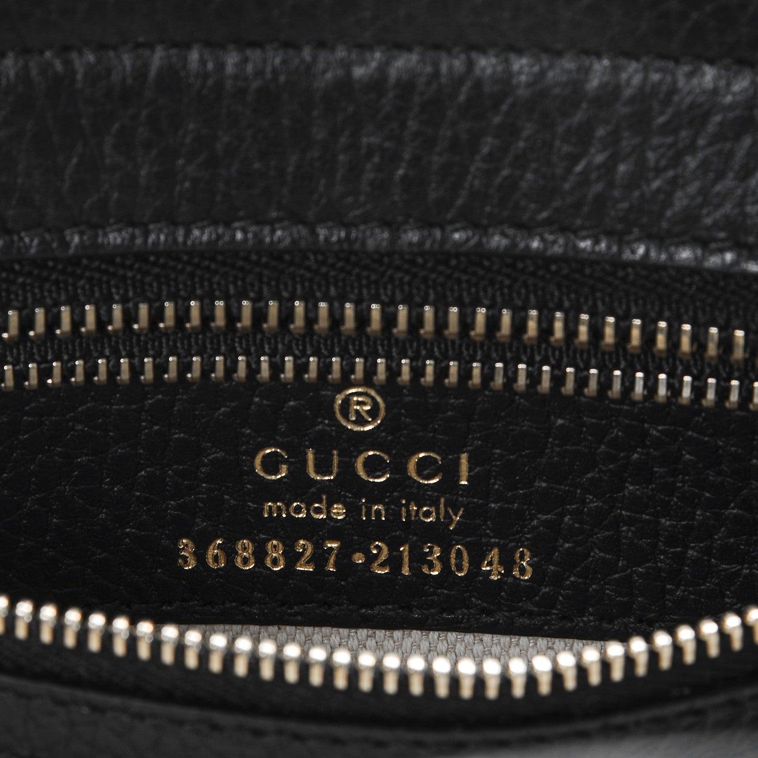 Gucci Dollar Calfskin Mini Swing Top Handle Bag Black 6 of 7