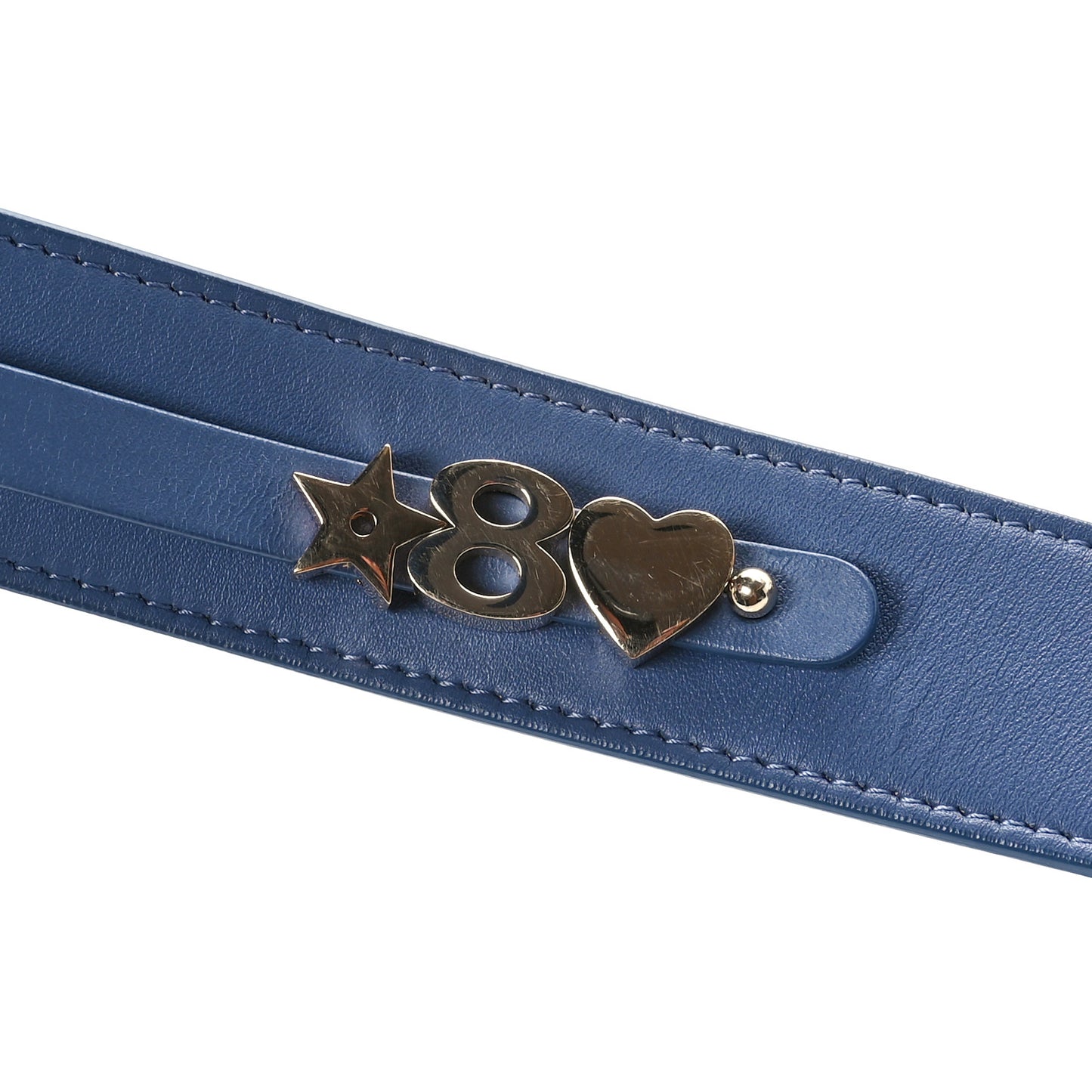 Lambskin Cannage Small My ABCDior Lady Dior Denim Blue