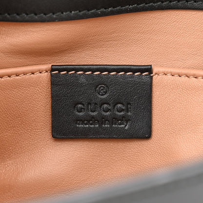 Gucci Nappa Pearl Studded Mini Queen Margaret Broadway Shoulder Bag Black 6 of 12