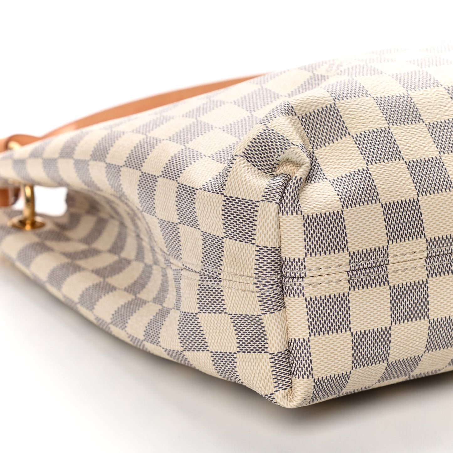 Damier Azur Graceful PM Rose Ballerine