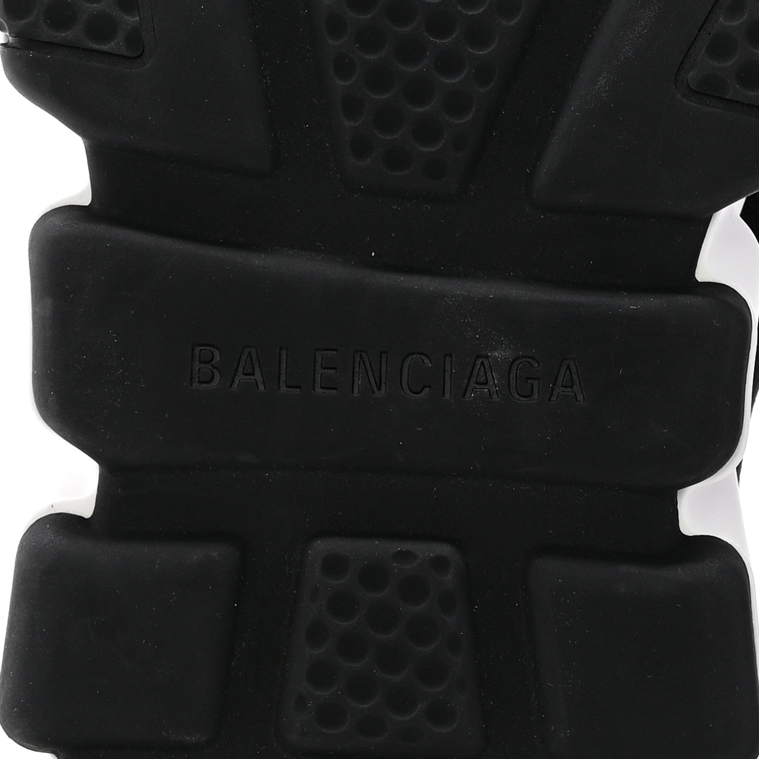 Balenciaga Recycled Knit Bi-Color Sole Womens Speed Lace Up Sneakers 37 Black White 7 of 13