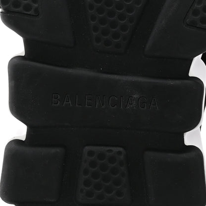 Balenciaga Recycled Knit Bi-Color Sole Womens Speed Lace Up Sneakers 37 Black White 7 of 13