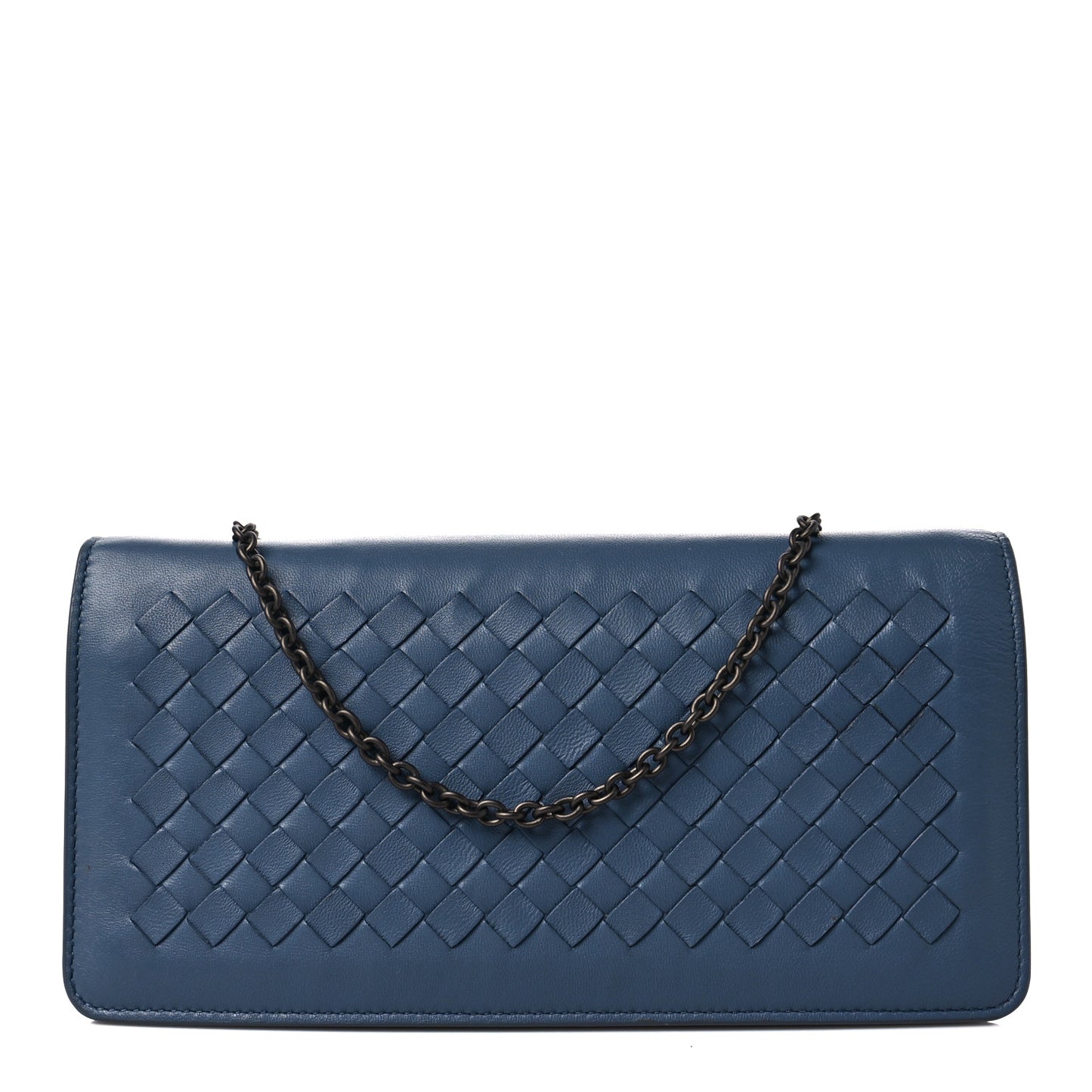 Nappa Intrecciato Continental Wallet on Chain Krim