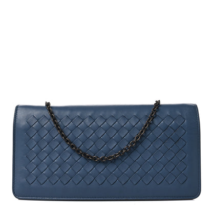 Bottega Veneta Nappa Intrecciato Continental Wallet on Chain Krim 1 of 5