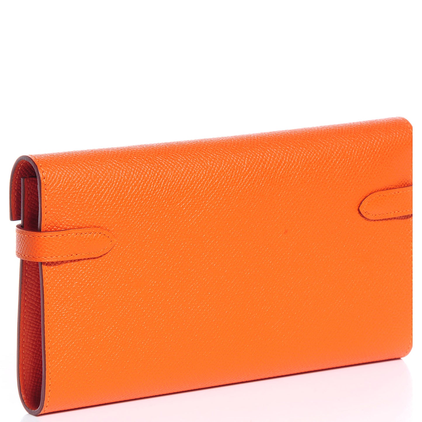 Epsom Kelly Longue Wallet Orange