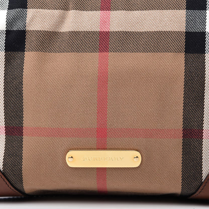 Burberry House Check Medium Canterbury Tote Dark Tan 11 of 11