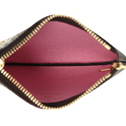 Louis Vuitton Monogram 2022 Christmas Animation Paris Key Pouch Pink 5 of 9