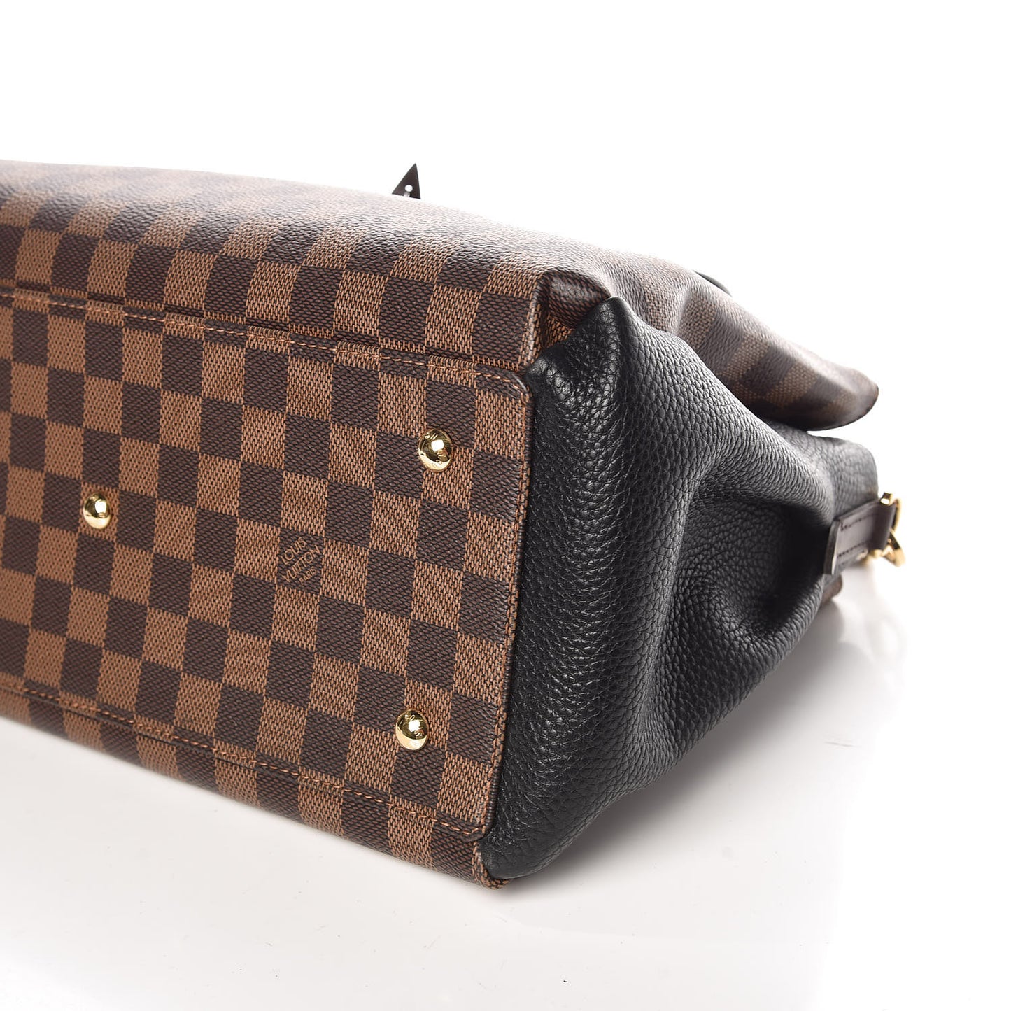 Cuir Taurillon Damier Ebene Normandy Black