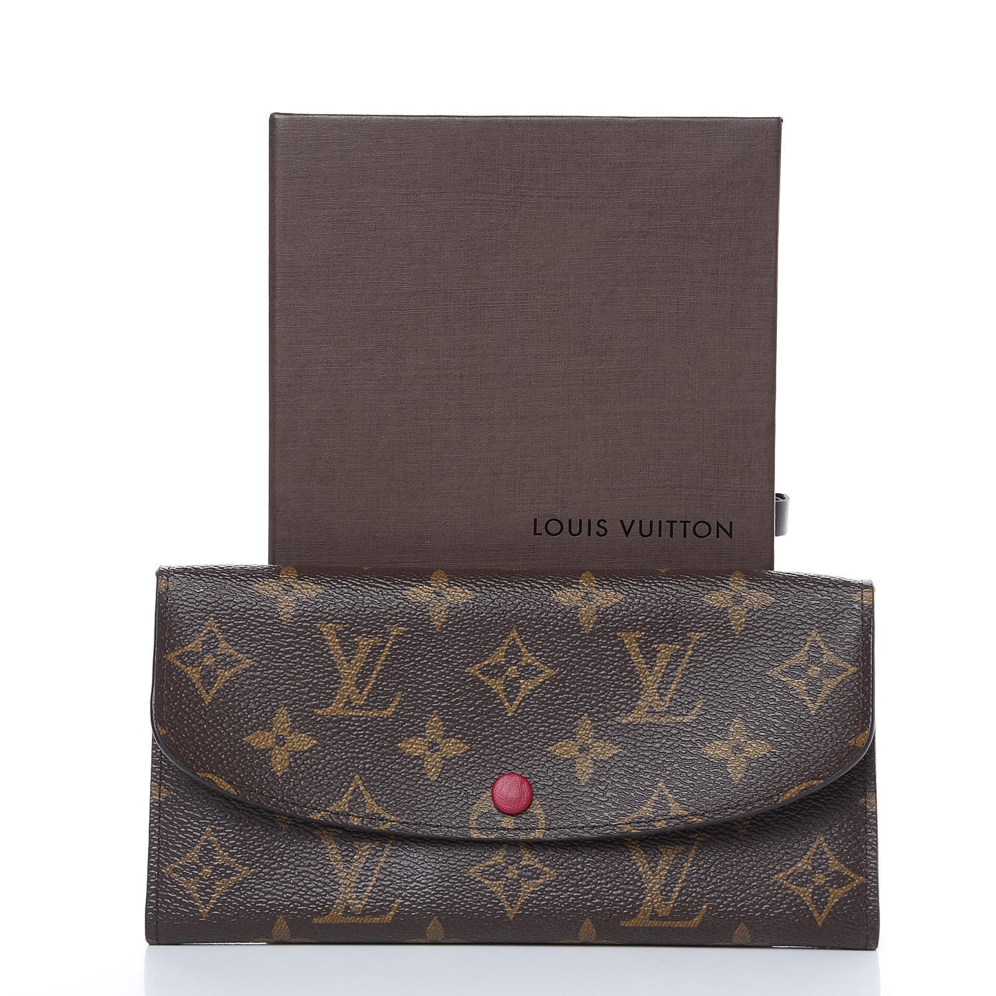 Monogram Emilie Wallet Fuchsia