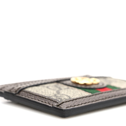 Gucci GG Supreme Monogram Ophidia Card Holder Brown 7 of 9
