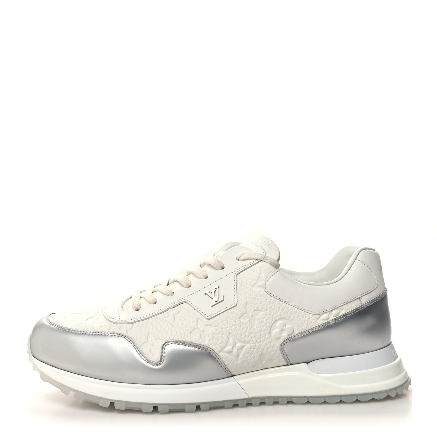 Metallic Empreinte Mens Run Away Sneakers 10 White