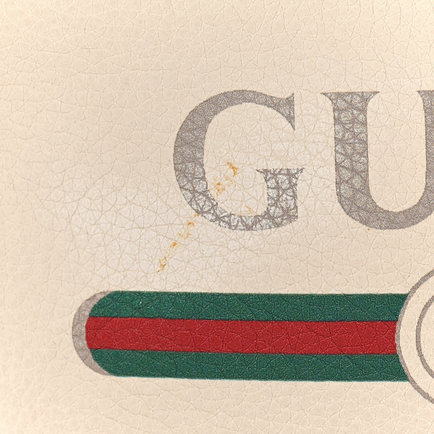 Gucci Grained Calfskin Small Logo Belt Bag White 12 of 12