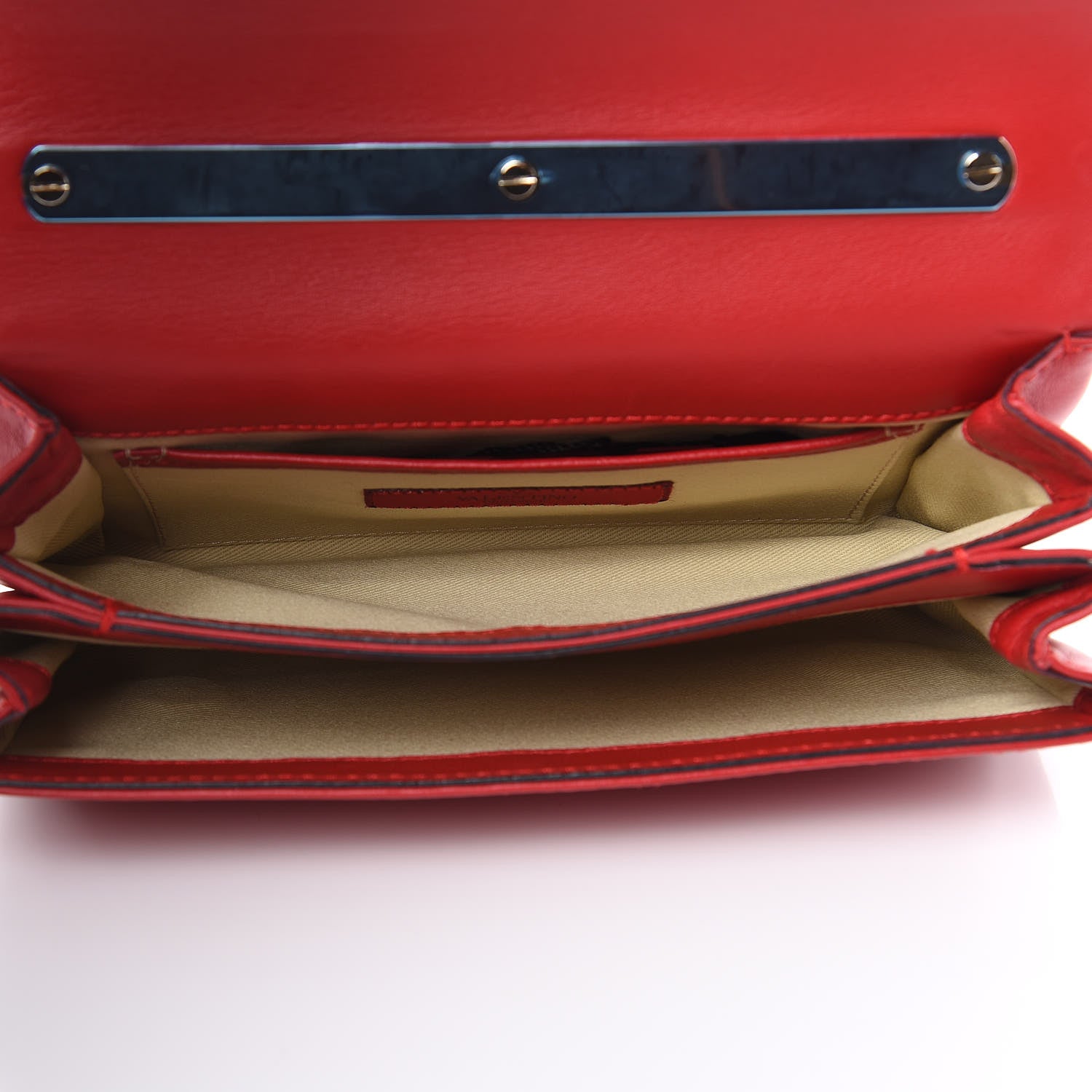 Valentino Garavani Nappa Va Va Voom Shoulder Bag Red 5 of 10