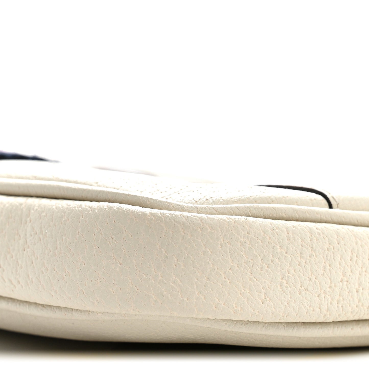 Grained Calfskin Ophidia Belted iPhone Case 75 30 White