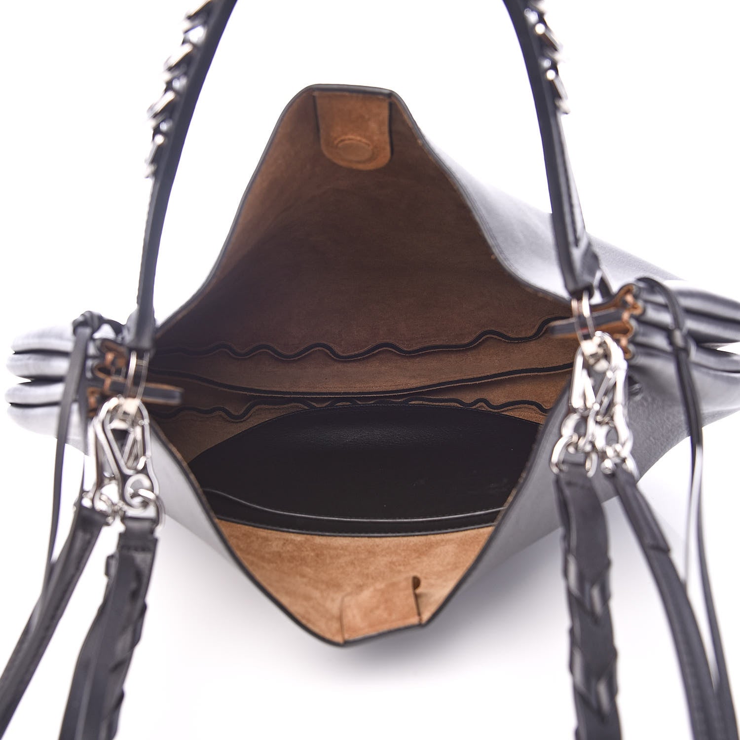 Loewe Calfskin Fortune Hobo Black 6 of 11